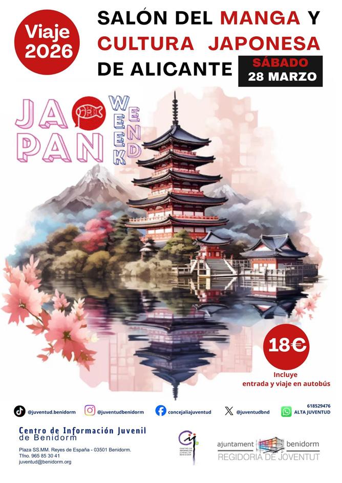 Viaje al Salón del Manga y Cultura Japonesa -Japan weekend-