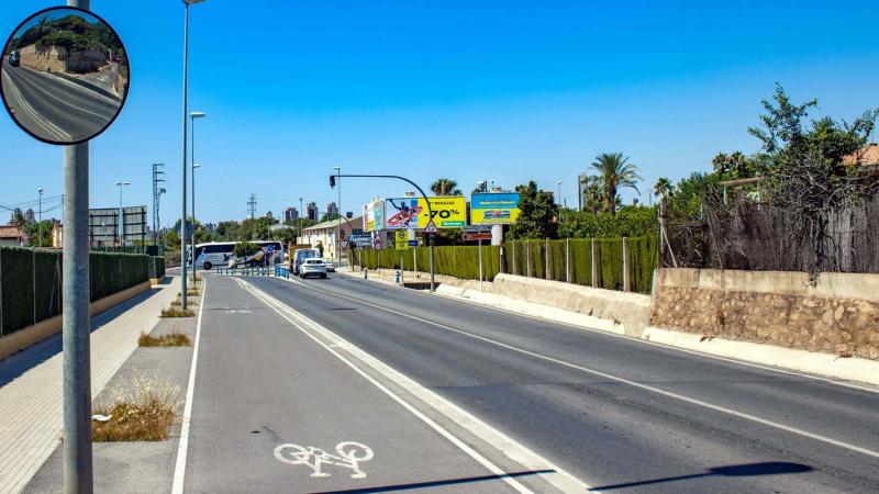 Benidorm destina cerca 500.000 euros para mejorar la seguridad vial y la movilidad en la avenida de l’Albir 