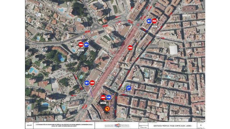 La construcción del aparcamiento subterráneo de Jaime I arranca la próxima semana tras completarse los trabajos previos