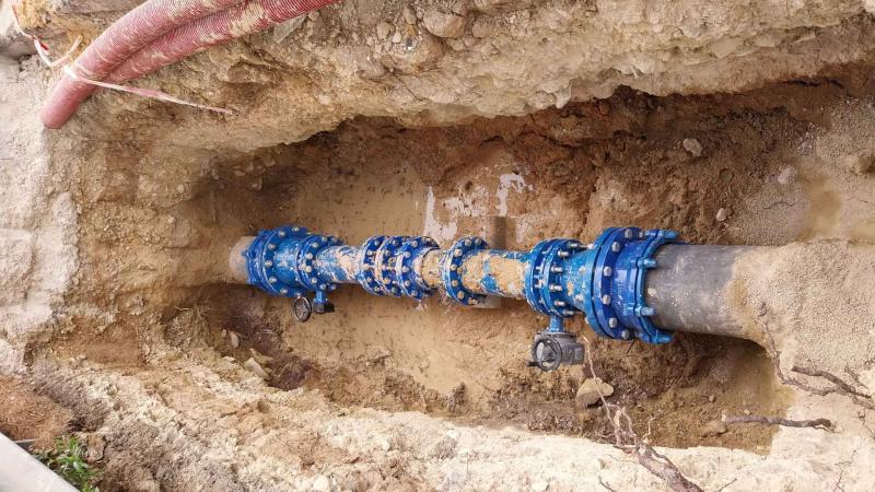 Benidorm ejecuta obras en la red de agua potable para mejorar la monitorización hidráulica en Poniente