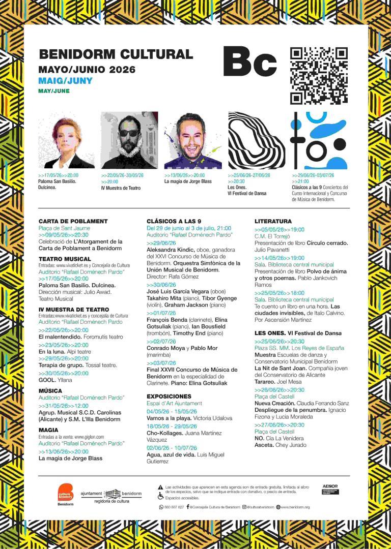 ACTIVIDADES CULTURALES MAYO-JUNIO