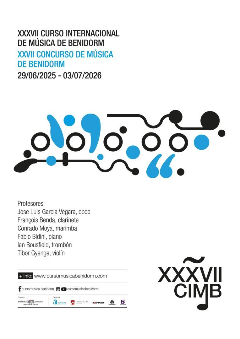 XXXVII CURSO INTERNACIONAL DE MÚSICA DE BENIDORM