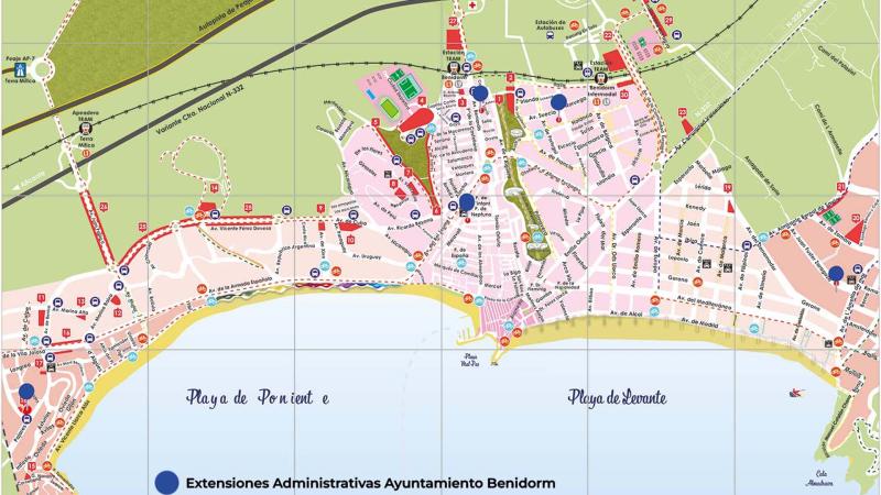 Las extensiones administrativas de Benidorm realizan casi 21.400 trámites y atenciones en el primer trimestre del año 