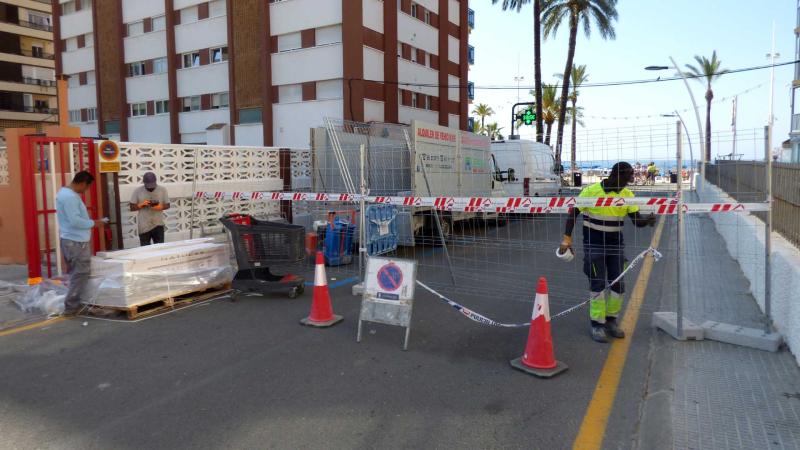 Inicio de obras en Emilio Romero