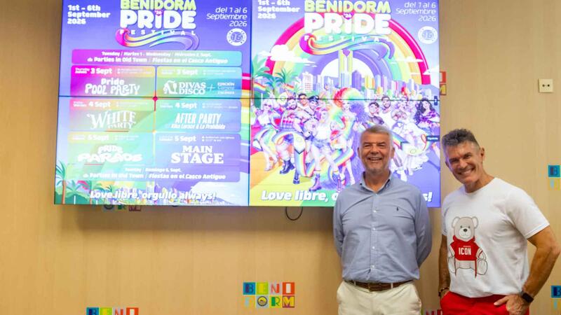 Benidorm inicia la cuenta atrás de un ‘Pride’ que espera la llegada de más de 20.000 personas del 1 al 6 de septiembre 