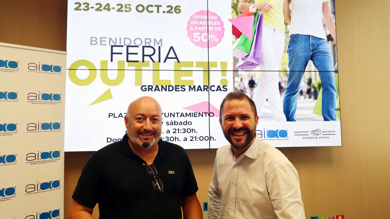 Benidorm celebra este fin de semana una nueva edición de la Feria Outlet: 20 establecimientos locales y descuentos de más del 50%