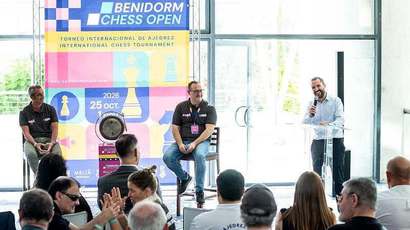 Més de 450 jugadors d’escacs de 34 països es donen cita durant tota aquesta setmana al ‘Benidorm Chess Open’