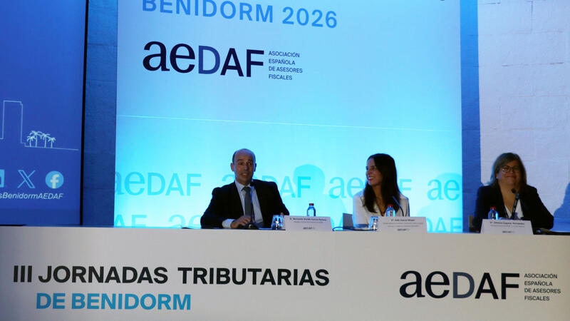 Benidorm, seu de les III Jornades Tributàries que congreguen a professionals de diversos punts del país Benidorm, seu de les III Jornades Tributàries que congreguen a professionals de diversos punts del país
