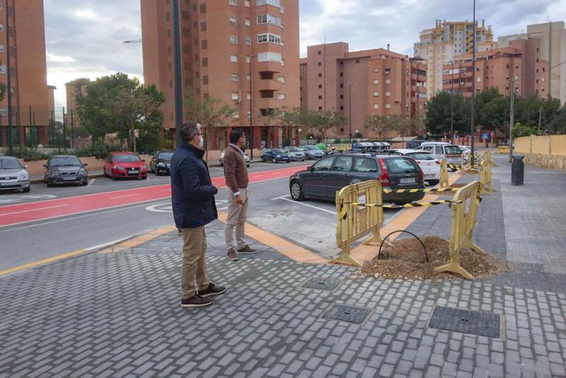 Benidorm completa la renovació de l'avinguda de Calp...