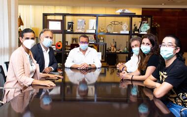 A delegation from Santa Susanna City Council visits Benidorm