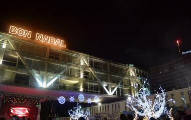 Benidorm inaugura la plaça del Nadal i el Poblat Nadalenc amb atraccions per a tota la família