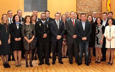 El alcalde de Benidorm ensalza el consenso que alumbró la Constitución de 1978 en su trigésimo octavo aniversario