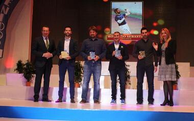 Liliana Fernández Steiner and Rodrigo Sebastiá, awarded as best athletes in the V Sport Gala