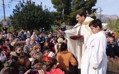 El mal tiempo obliga a aplazar las celebraciones en honor a Sant Antoni