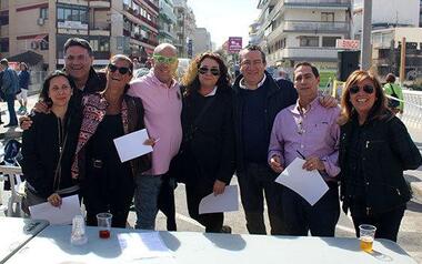 La falla Els Tolls se lleva los tres premios del concurso de paellas