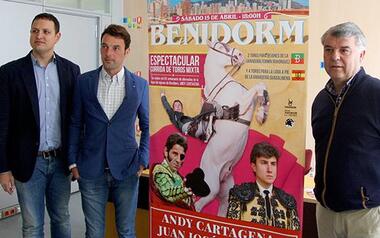 El rejoneador Andy Cartagena celebrará los 20 años de su alternativa con 6 toros en Benidorm