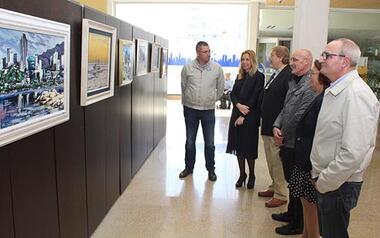 Inaugurada la exposición de Rafael Molina en el Espai d’Art
