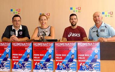 Valencian ball match in homage to the champions of Scale and Rope