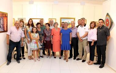 La Casa del Fester acoge la exposición colectiva de la escuela de dibujo y pintura de ‘La Barqueta’ 