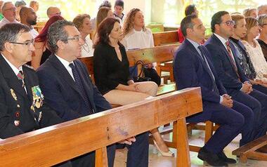 The National Police Corps celebrates the Santos Ángeles Custodios in Benidorm