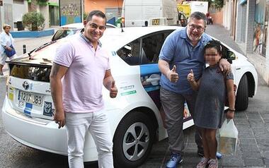 Carrera contra el cáncer infantil del taxi de Benidorm