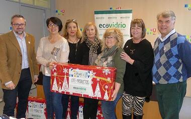 Las peñas de Benidorm reciclan 3.300 kg de vidrio durante las Festes Majors Patronals 2017