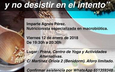 Charla gratuita de Aico y Comercio: ‘Cómo hacer un buen detox post-navideño’