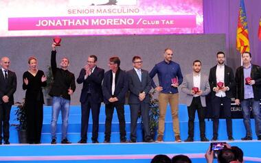 Ángela Llorca Delaite  y Jonathan Moreno Bueno premiados en la VI Gala del Deporte