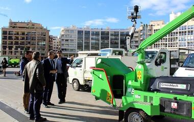El mantenimiento de parques y jardines será más sostenible al incorporar vehículos eléctricos