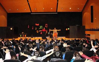 Ocho colegios participan en la actividad ‘Música Divertida’ 