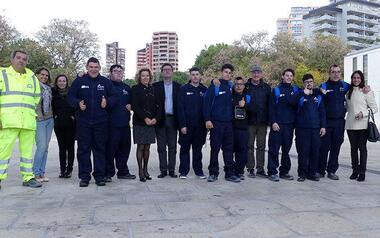 BENIDORM INCLUSION students start their training period in concession companies