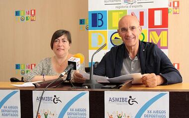 L'Ajuntament de Benidorm i Asmibe presenten els XX Jocs Esportius Adaptats