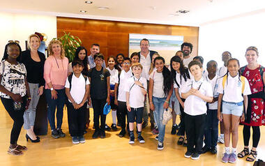 Intercambio de alumnos británicos con el CEIP La Cala de Benidorm