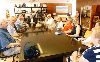 Recepción a la Casa de la Mancha con motivo de la Semana Cultural Manchega