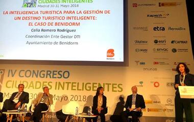 Benidorm expone su tránsito hacia el DTI en el IV Congreso de Ciudades Inteligentes