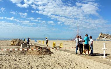 Benidorm crea una nueva zona multideportiva en Poniente con seis pistas de voley playa