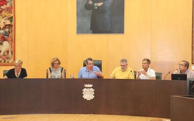 Benidorm expone ante el Consejo Vecinal los pormenores de la remodelación de la avenida del Mediterráneo