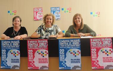 ‘II Marcha Solidaria Contra el Olvido’ organizada por la Asociación de Vecinos Mont Benidorm a beneficio de AFA Marina Baixa  
