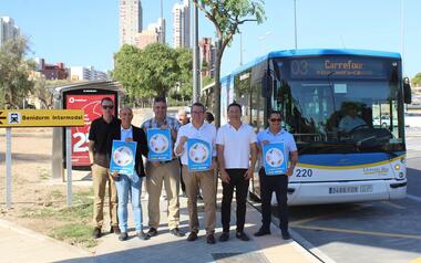 Benidorm reafirma su apuesta por el transporte público en su Semana de la Movilidad