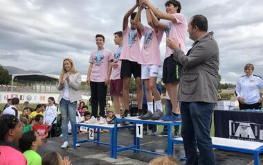 About 200 students participate in the XXIV Cross Country Championship