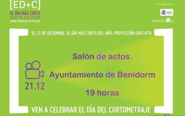 Benidorm se suma al ‘Día más corto’ con la proyección de cinco cortometrajes nominados a los Oscar