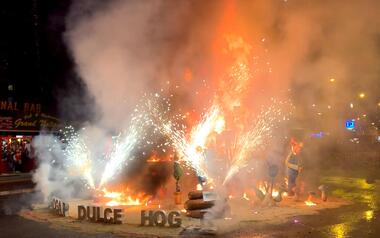 Con la ‘cremà’, las Fallas de Benidorm se despiden hasta el año que viene