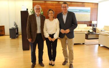 El gobernador de Caldas visita al alcalde de Benidorm