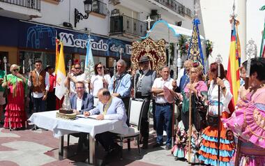 La Hermandad del Rocío celebra su tradicional Triduo y Simulacro de despedida