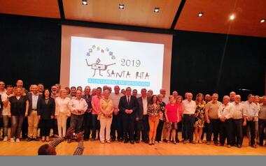 Benidorm City Council pays tribute to its officials on the day of its patroness saint, Santa Rita