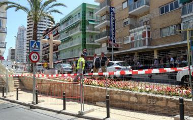 Benidorm inicia las obras para hacer un enlace 100% accesible entre las calles Emilio Ortuño y Herrerías