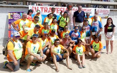 Éxito de participación y público de la III Travesía Heartbreak de Benidorm