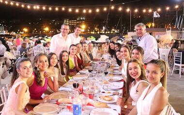 Sopar de gala en honor a Sant Jaume en el Club Nàutic de Benidorm