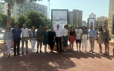 Benidorm estrena un nuevo espacio expositivo urbano en Els Tolls con la muestra fotográfica colectiva ‘Mi visión de Benidorm’