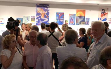 Más de 10.000 personas visitan la Exposición ‘60ª Aniversario del Festival de Benidorm’ en su primer mes